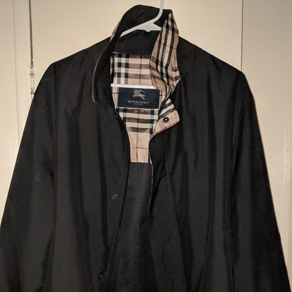 burberry polyester coat